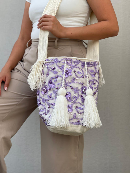 Mochila GRANDE Recamada🌟💎(32x30cm)