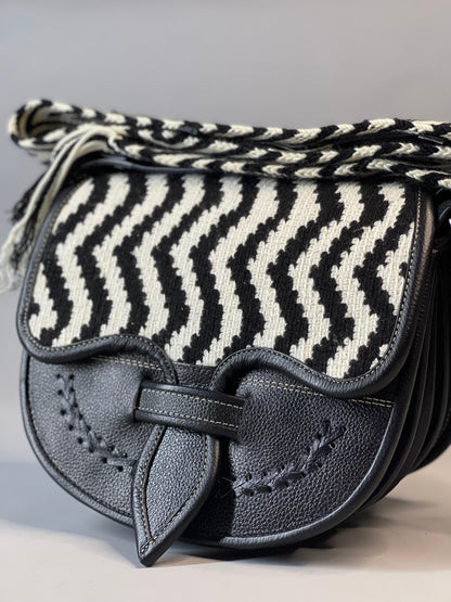 Carriel Wayuu Sombras Elegantes 🖤- Nueva Colección⭐️