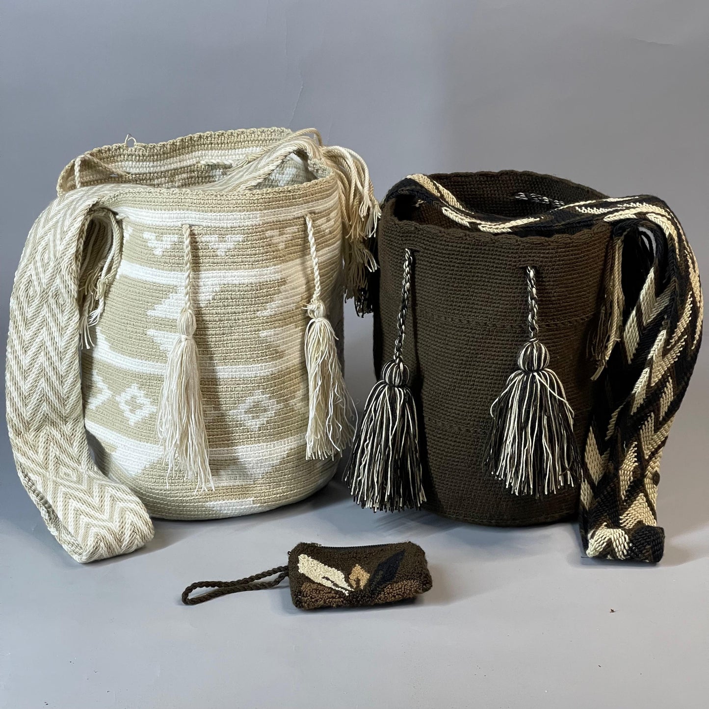 Set Wayuu 🔥 X2 MOCHILAS GRANDES + Monedero de Regalo🎁