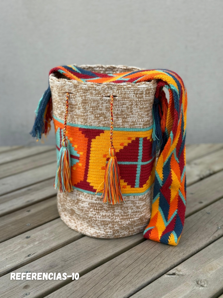 Nuanced Wayuu backpack