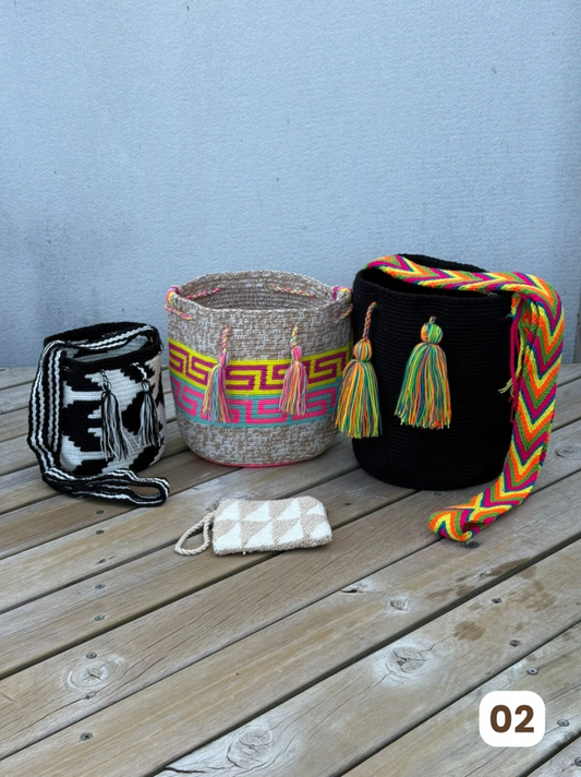 ✨Pack Especial: 2 Mochilas MEDIANAS+ (Mochila PEQUEÑA + Monedero Regalo) 🎁