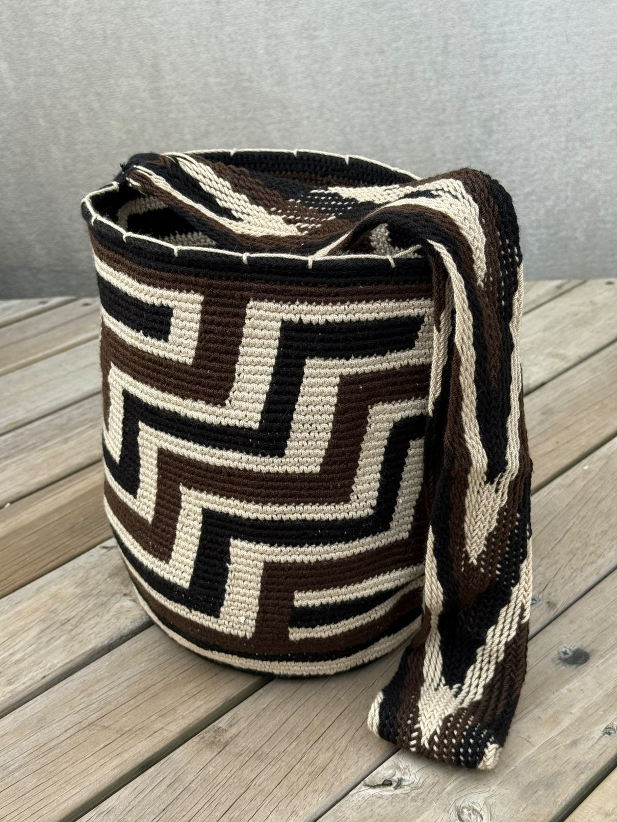 Mochila GRANDE tipo Arhuaca (30x28)