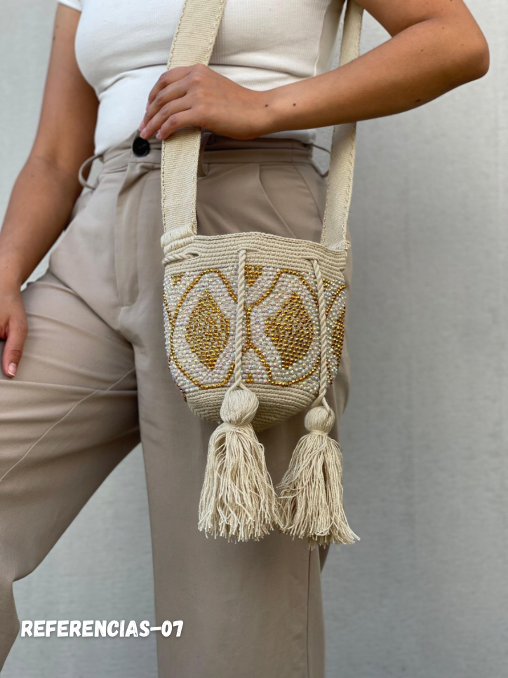 Mochila Pequeña Perlada💎⭐️ (17x15)
