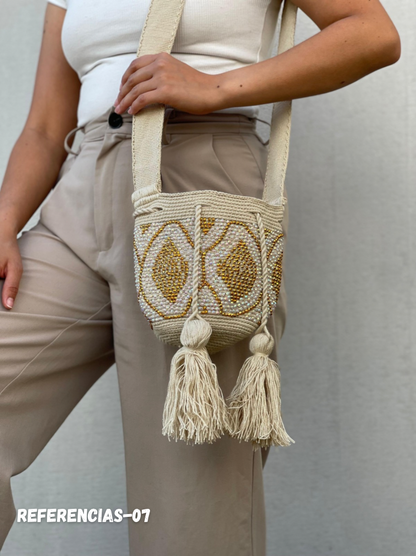Mochila Pequeña Perlada💎⭐️ (17x15)