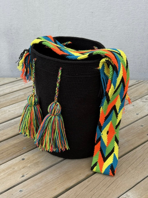 Mochila GRANDE Negra (31x28)