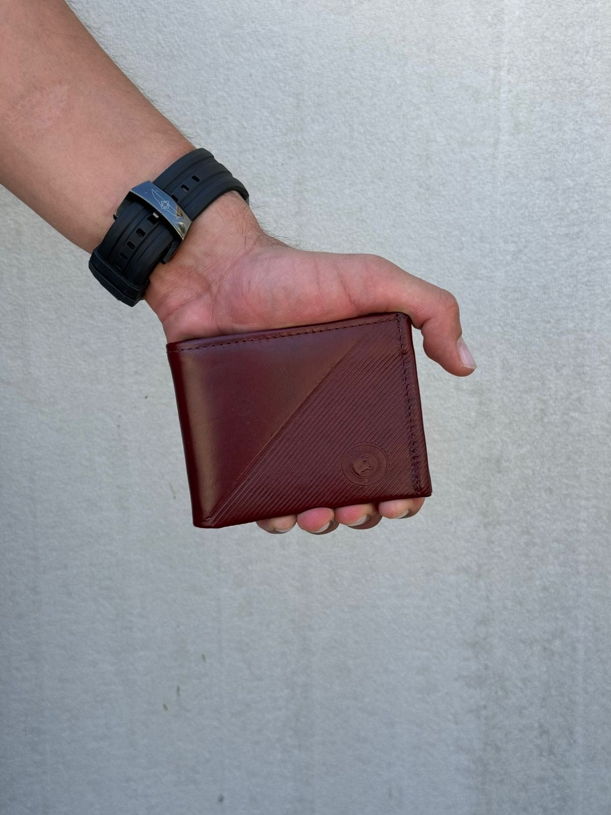 💼🤎 Billetera Ejecutiva en Cuero para Hombre (11x9cm)