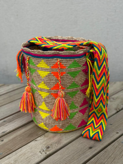 Nuanced Wayuu backpack