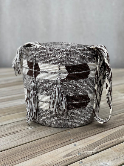 Mochilas GRANDE Diseño Hombre 🔹🩶 (31x28)