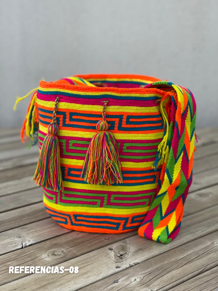 Mochila GRANDE Fiesta Tropical🌴 (31x28)
