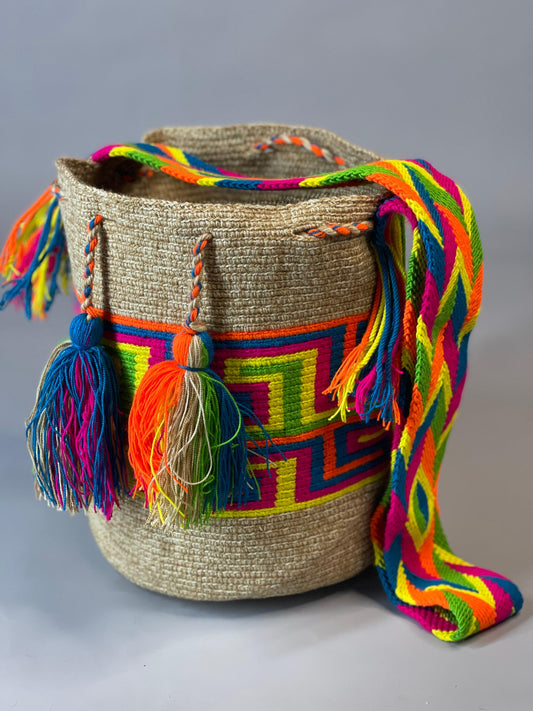 Nuanced Wayuu backpack