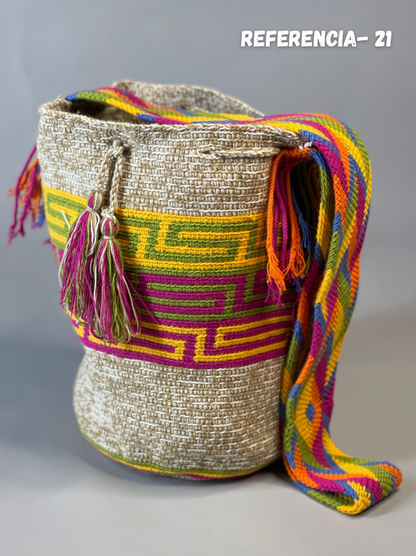 Nuanced Wayuu backpack