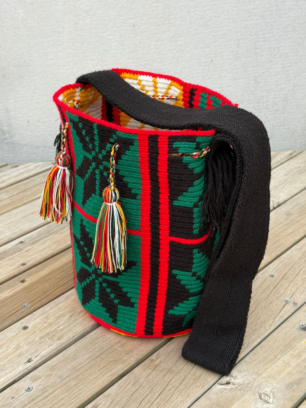 Mochila GRANDE Fiesta Tropical (31x28)