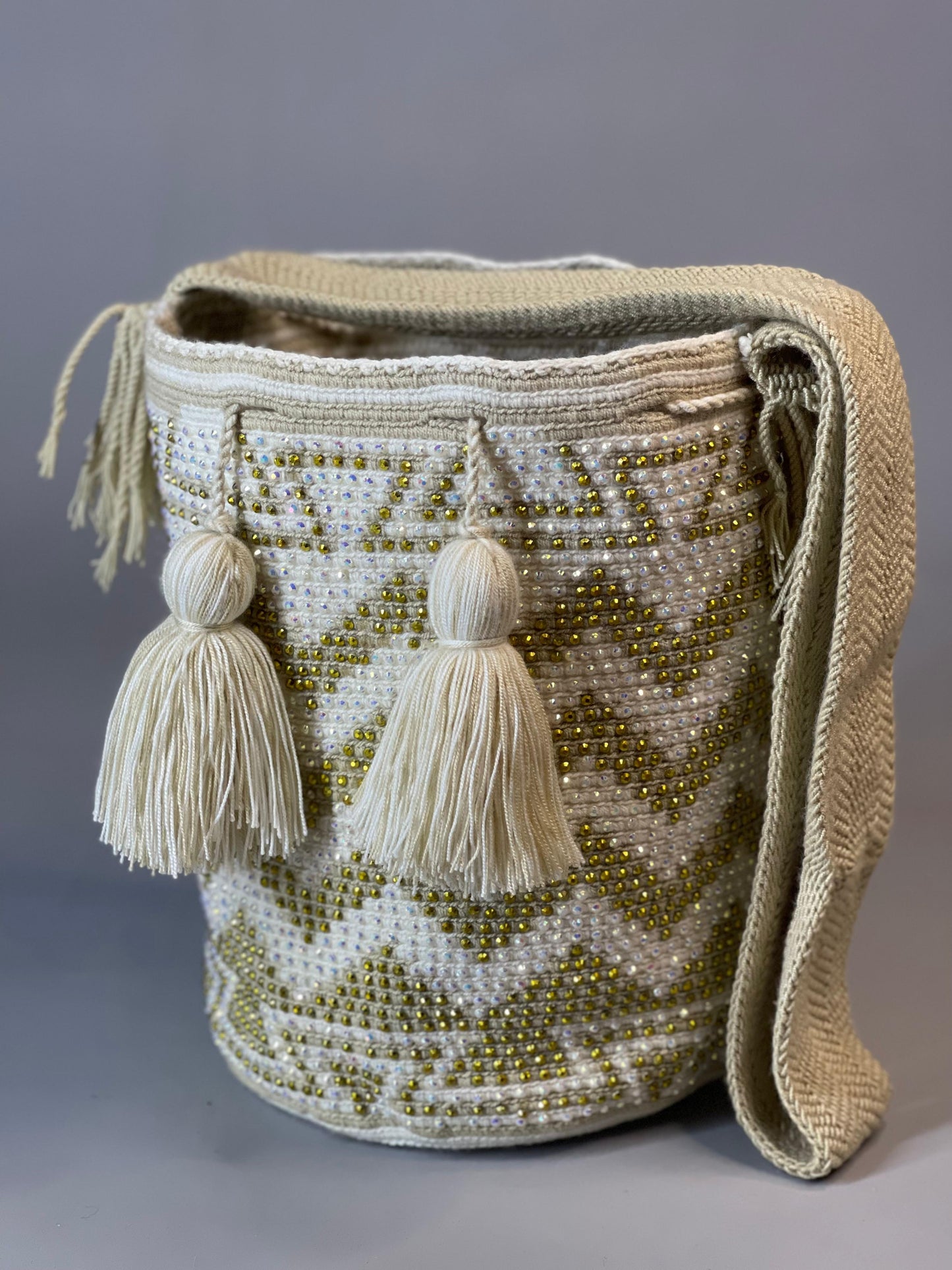 Mochila GRANDE Perlada💫(31x28)