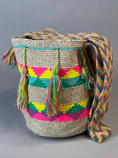 Nuanced Wayuu backpack