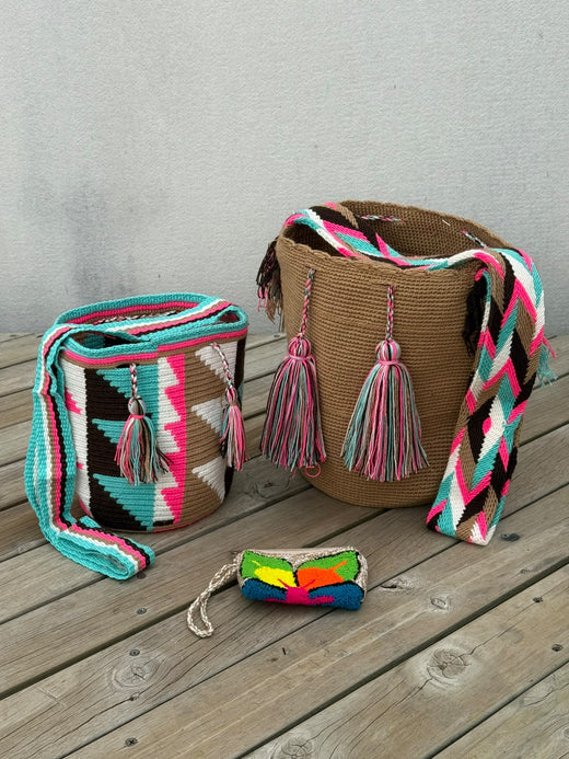 Set Mochila Grande + Mochila Mediana + (Monedero de Regalo)