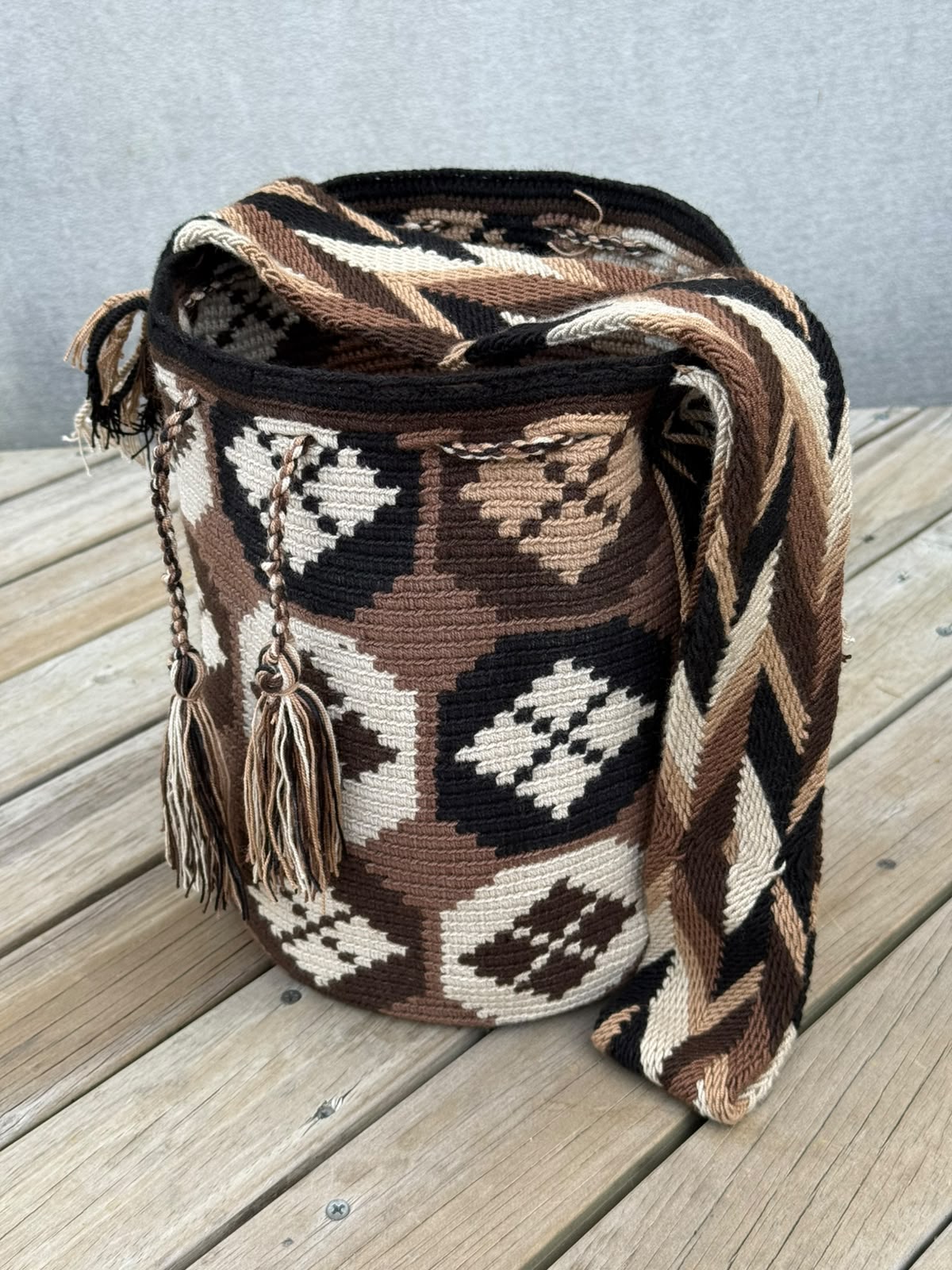 Mochila GRANDE Tonos Tierra (31x28)