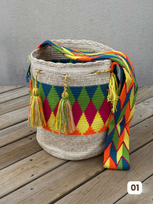 Mochilas GRANDE Matizadas💫 (31x28)