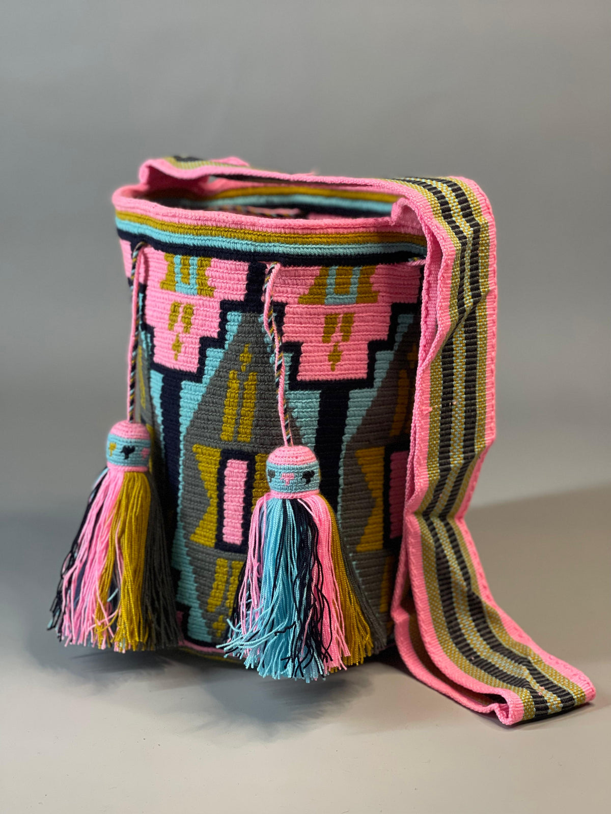 Mochila GRANDE Encanto Wayuu PREMIUM (33x28)