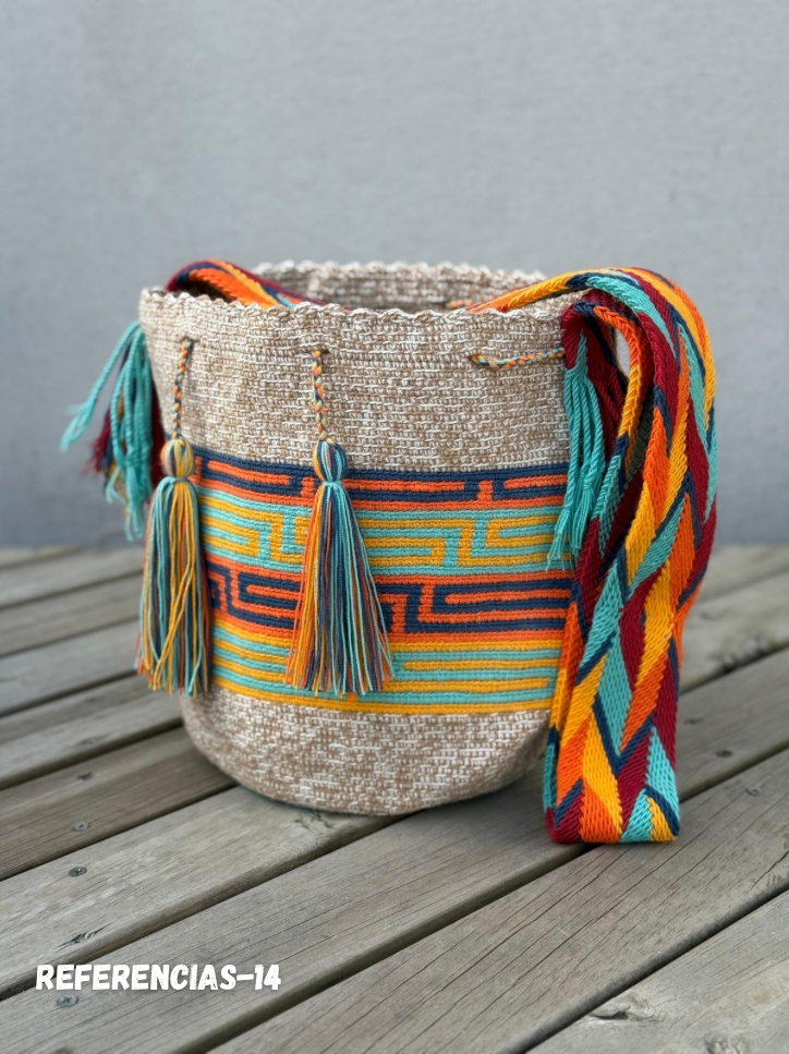 Nuanced Wayuu backpack