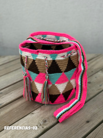 Mochila MEDIANA Tonos Pastel (22x18)⭐️