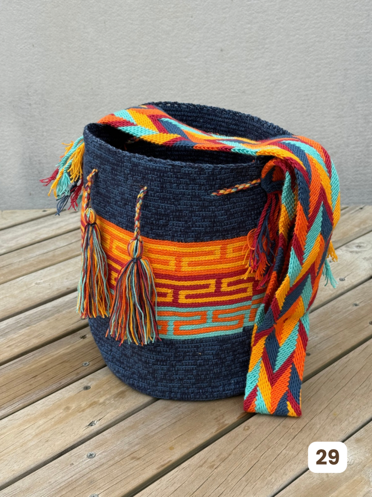 Nuanced Wayuu backpack