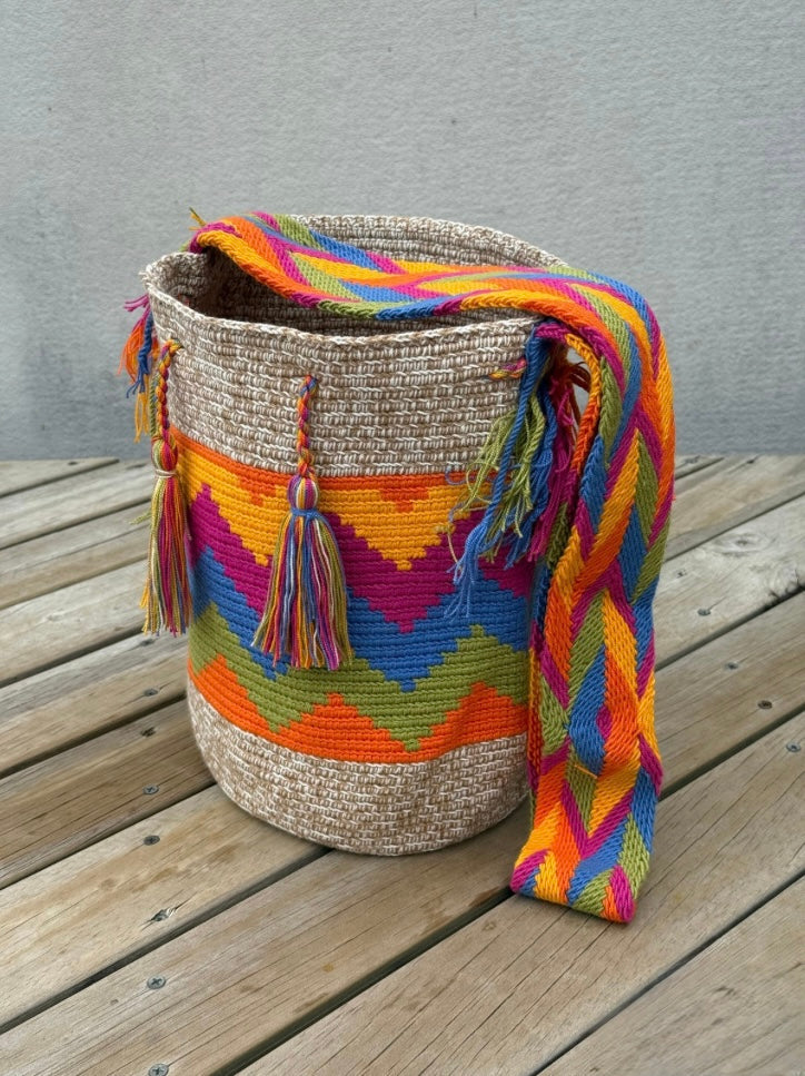Mochilas GRANDE Matizadas (31x28)