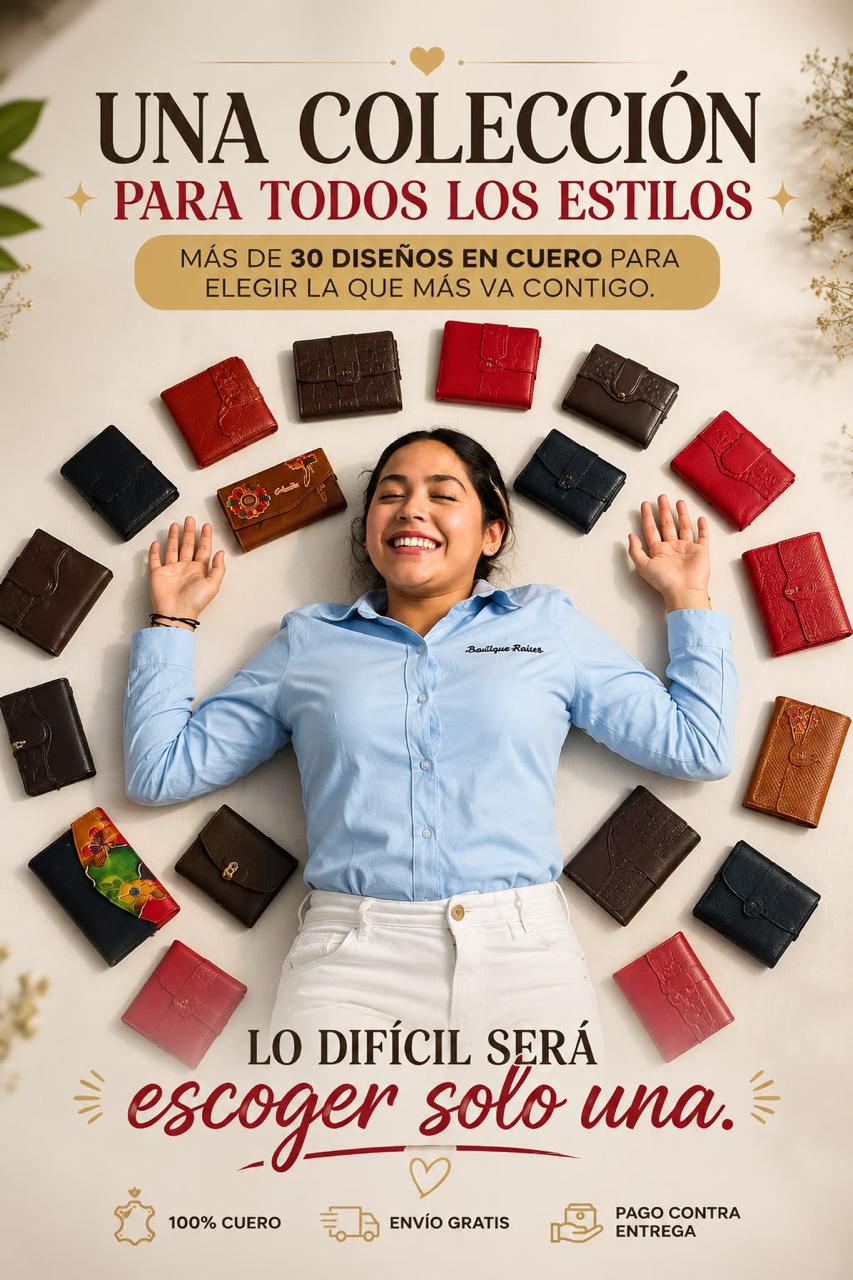 Billeteras de Cuero