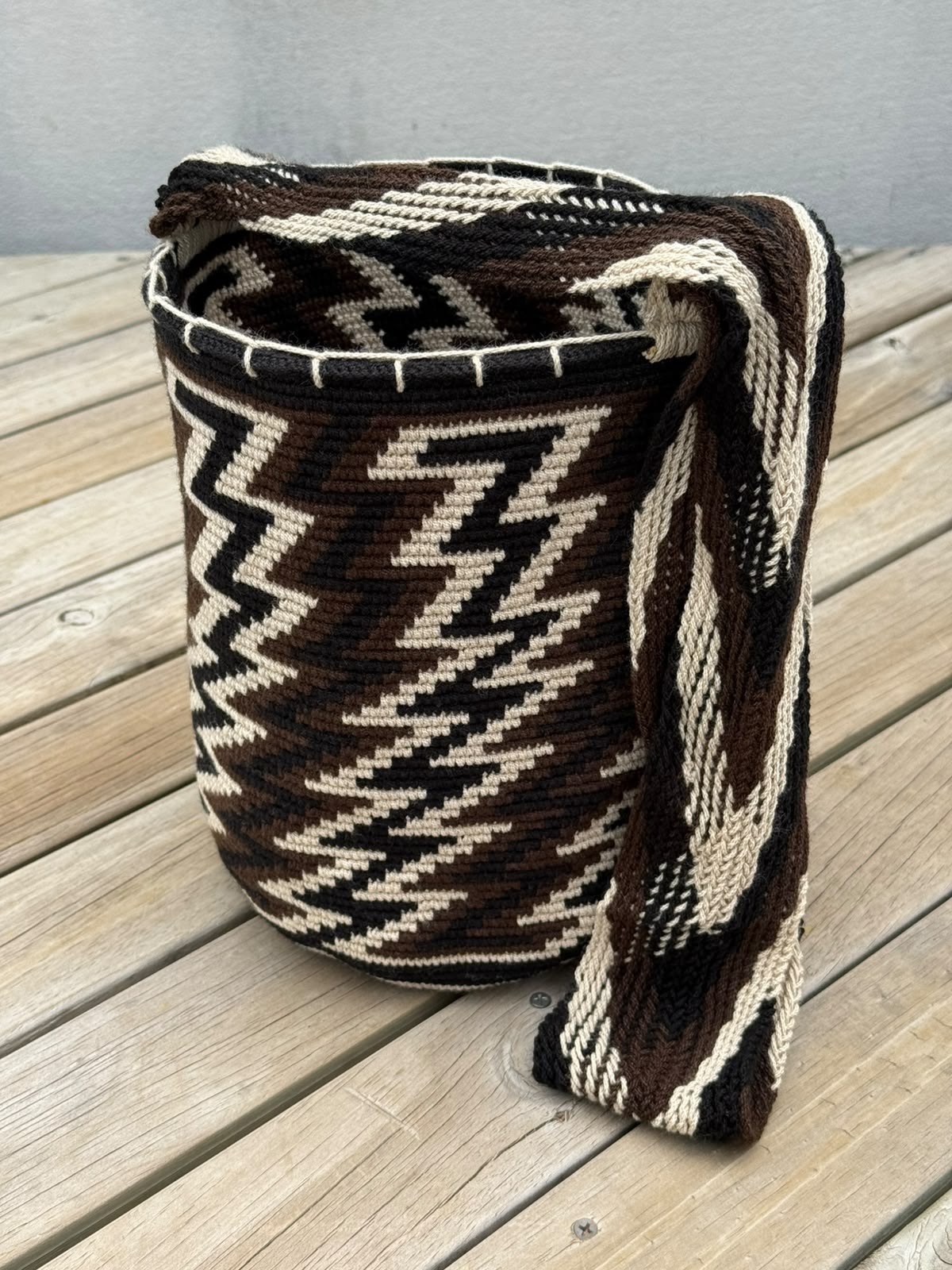 Mochila GRANDE tipo Arhuaca (30x28)
