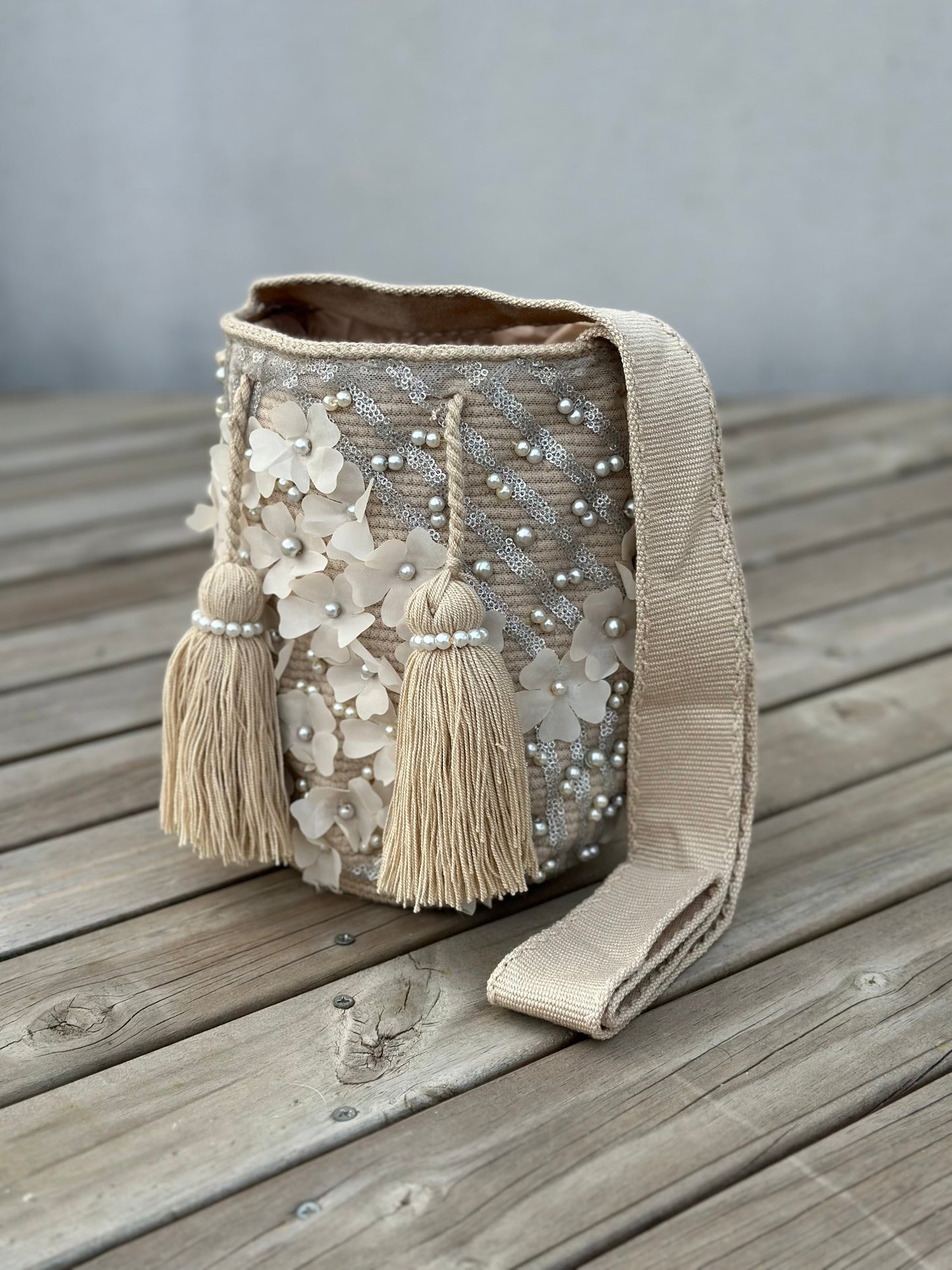 Mochila MEDIANA Recamada🌟💎(22x20)