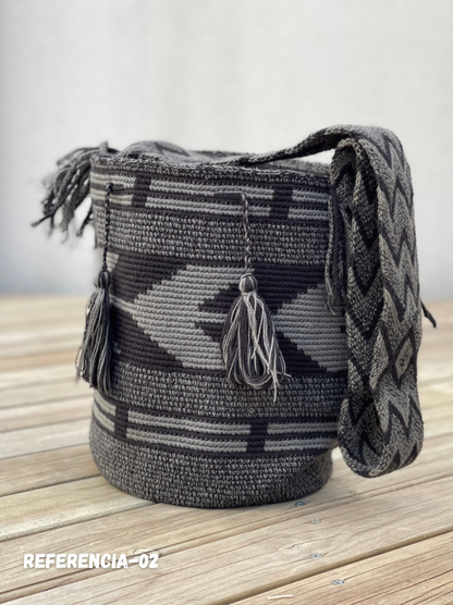 Mochilas GRANDE Diseño Hombre 🔹🩶 (31x28)