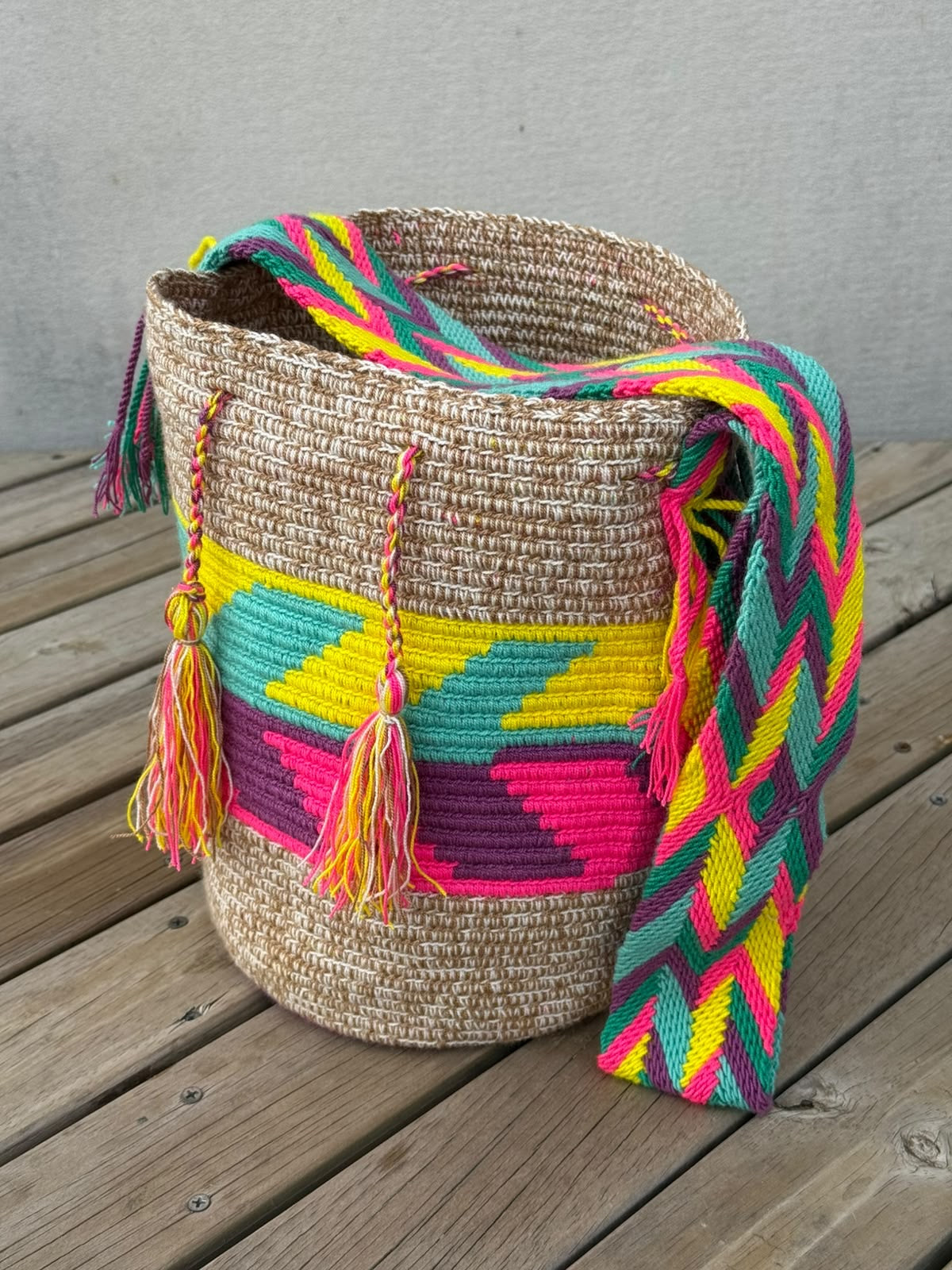 Mochilas GRANDE Matizadas (31x28)