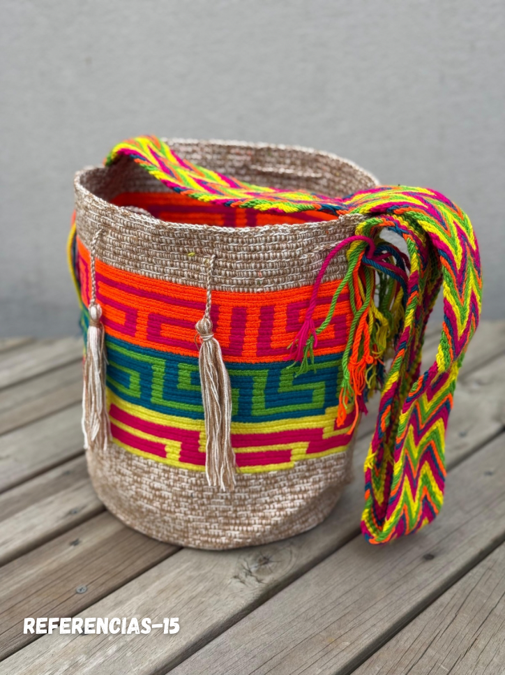Nuanced Wayuu backpack