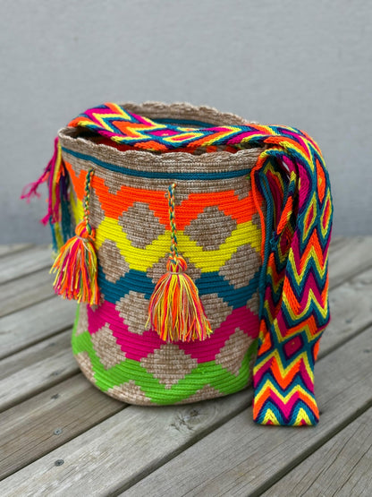 Nuanced Wayuu backpack