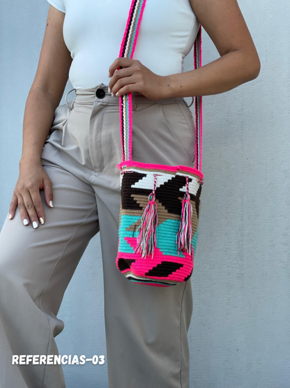 Mochila MEDIANA Tonos Pastel (22x18)⭐️