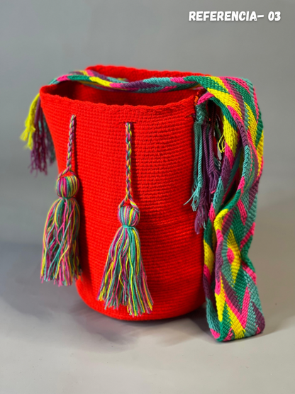 Mochila GRANDE Tonos Pastel 🎂(31x28)