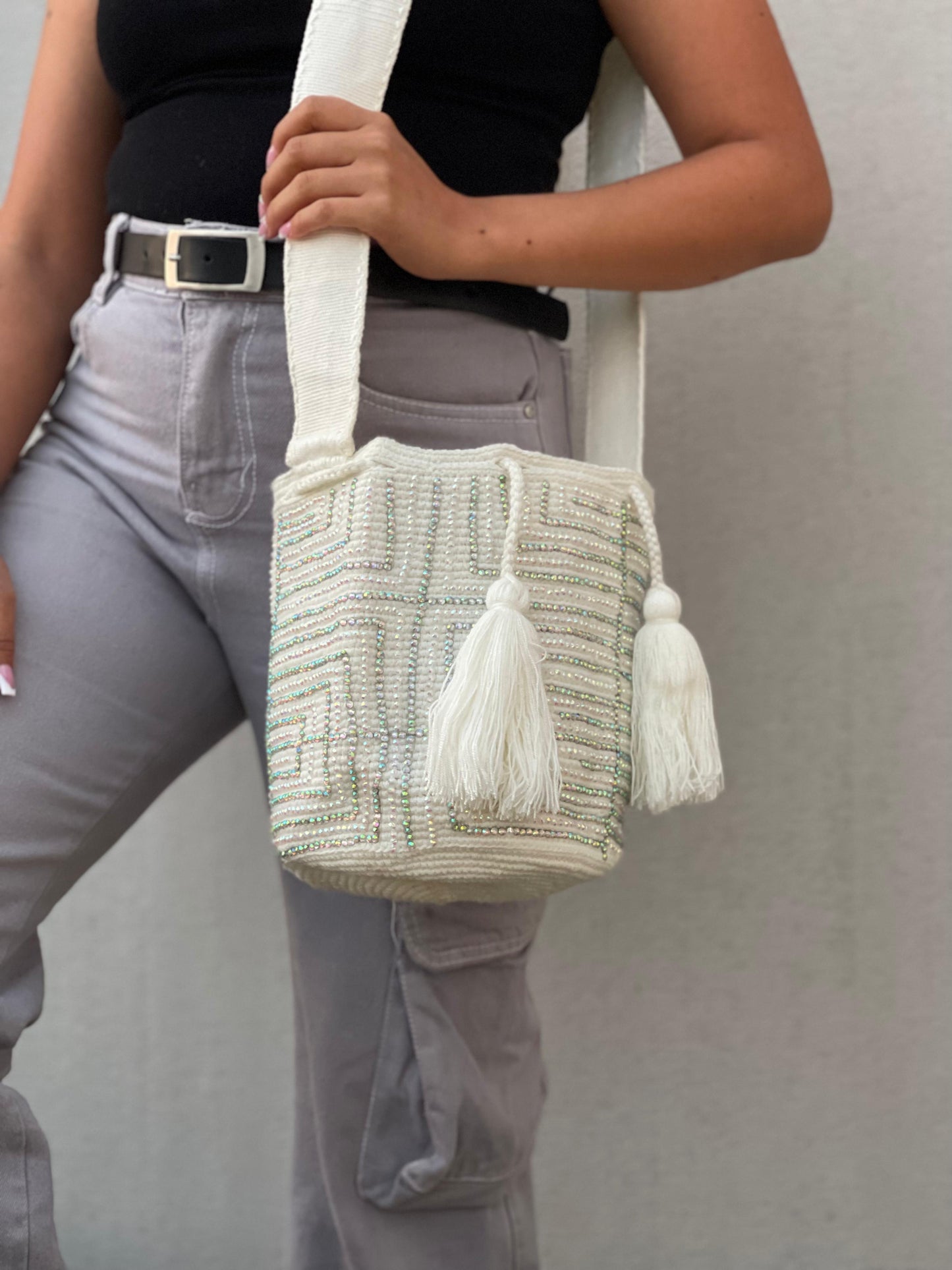 Mochila MEDIANA Perlada💫(22x18)