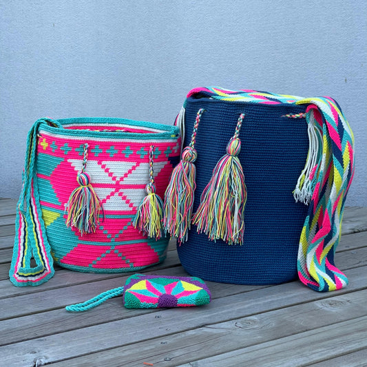 Set ⭐️Mochila Grande + Mochila Mediana + (Monedero de Regalo)🎁