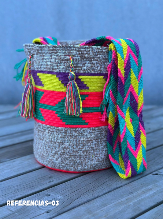 Mochilas GRANDE Matizadas💫 (31x28)