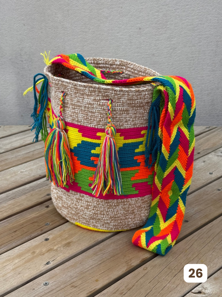 Nuanced Wayuu backpack