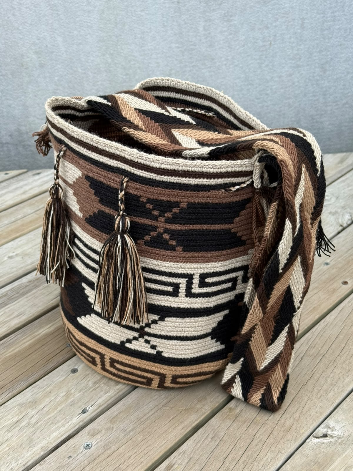 Mochila GRANDE Tonos Tierra (31x28)