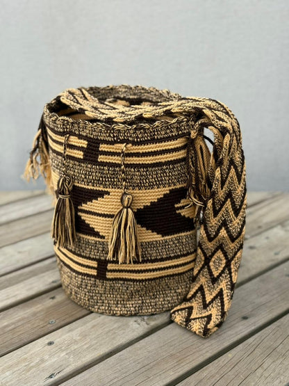 Mochilas GRANDE Diseño Hombre 🔹🩶 (31x28)