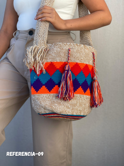 Mochilas GRANDE Matizadas💫 (31x28)