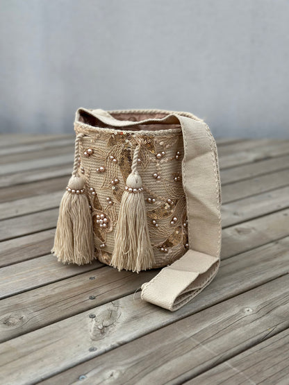 Mochila MEDIANA Recamada🌟💎(22x20)