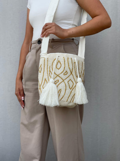 Mochila MEDIANA Perlada💫(22x18)
