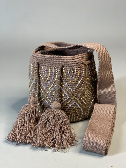 Mochila Pequeña Perlada💎⭐️ (15x10)