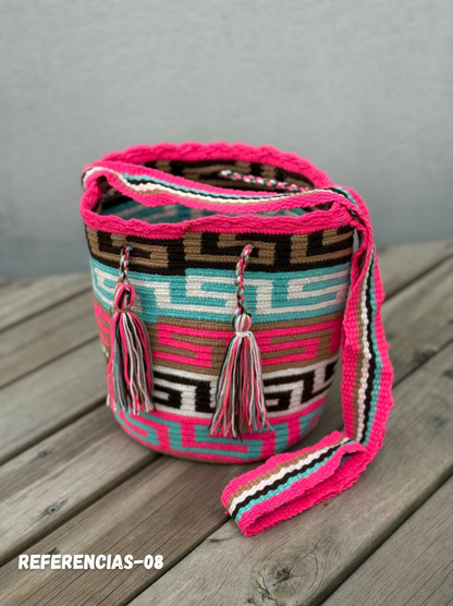 Mochila MEDIANA Tonos Pastel (22x18)⭐️