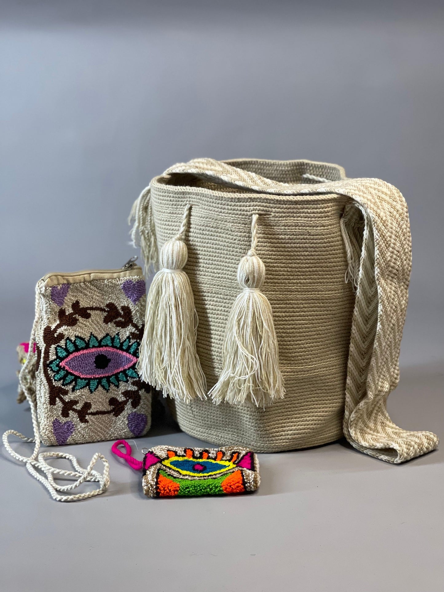 💫 Combo: Mochila GRANDE+ Portacelular + (MONEDERO GRATIS) 🎁