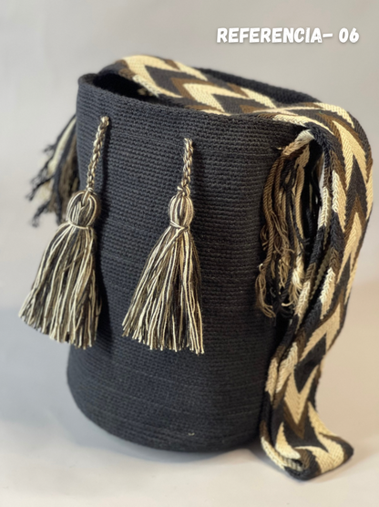 Mochila GRANDE Negra⚫️ 🎩(31x28)