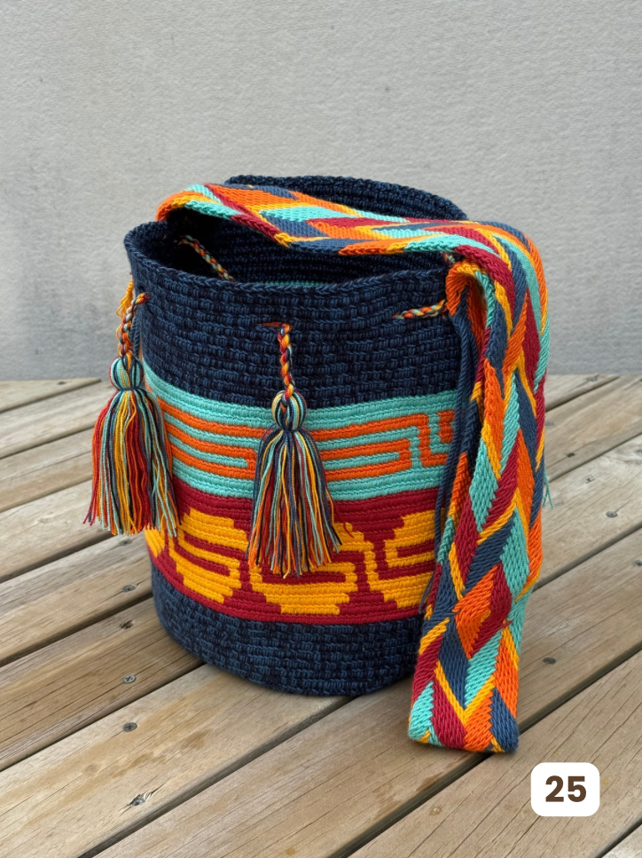 Nuanced Wayuu backpack