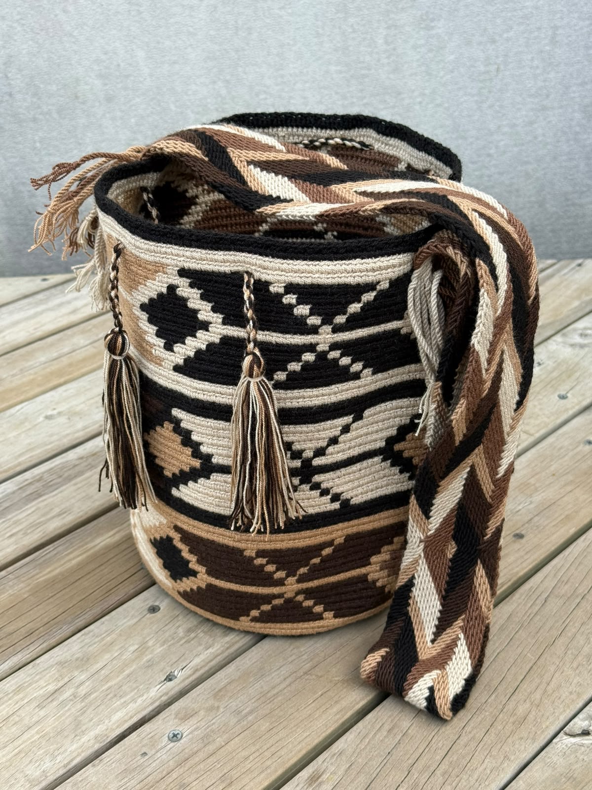 Mochila GRANDE Tonos Tierra (31x28)